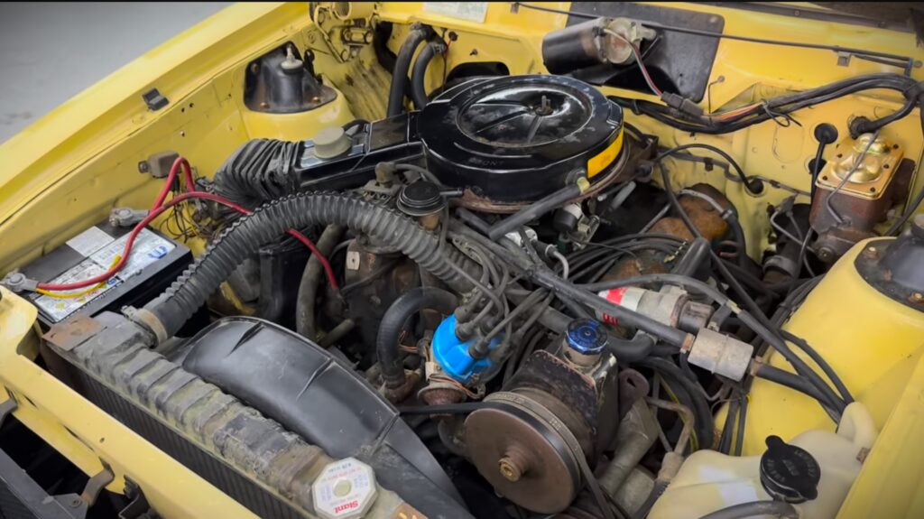 AMX Engine Bay