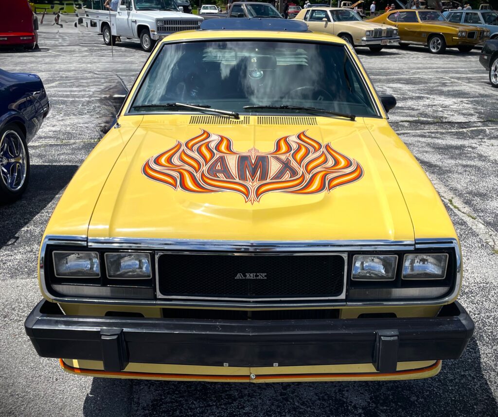AMC AMC Hatchback, front grille & hood view
